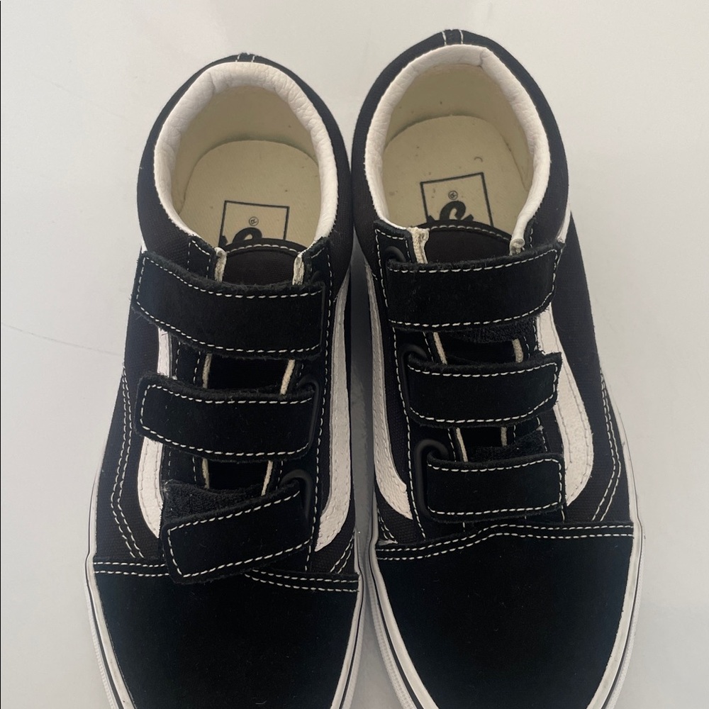 Vans Black and White Classic Sneakers